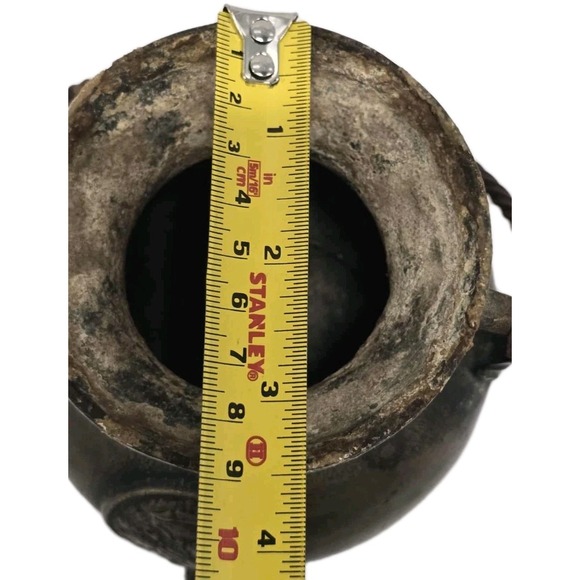 Antique Bronze Tripod Cauldron - Picture 6 of 10